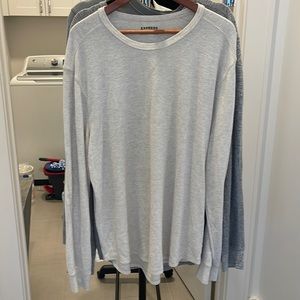 Men’s Express waffle sweater